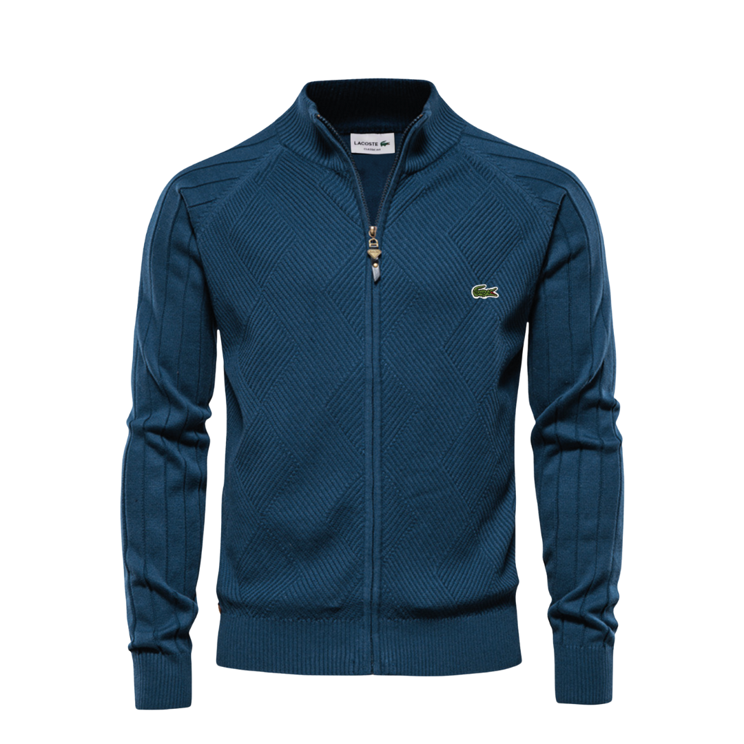 Men's Textured Quarter-Zip Pullover
