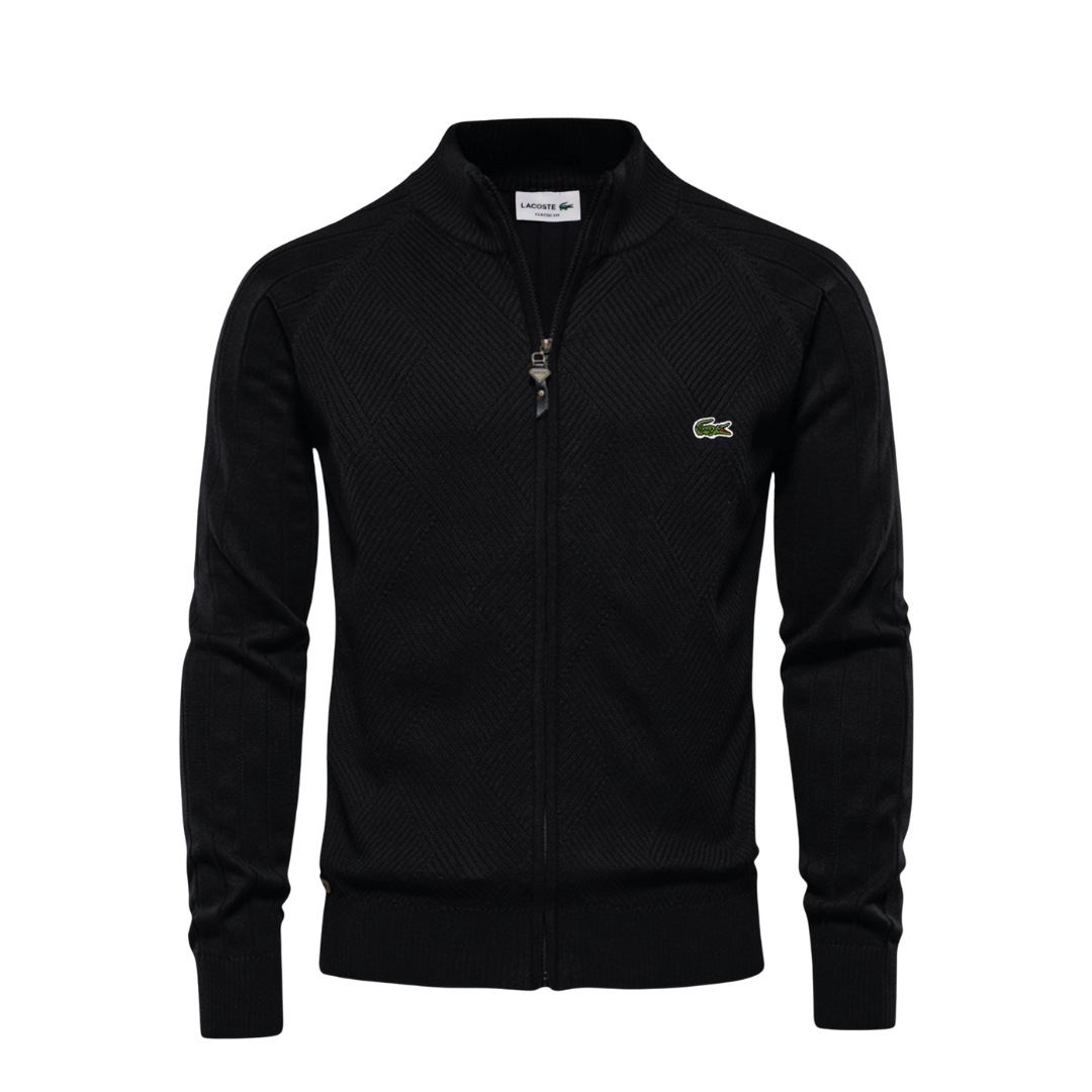 Men's Textured Quarter-Zip Pullover