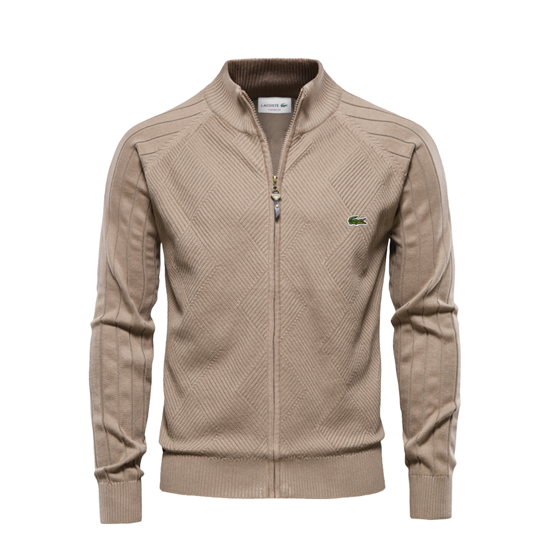 Men's Textured Quarter-Zip Pullover