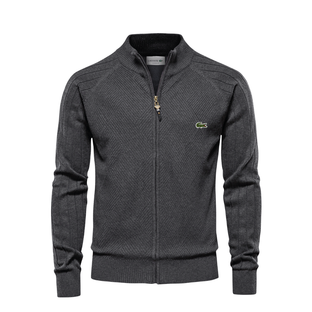 Men's Textured Quarter-Zip Pullover